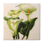 Calla lis fliese (Vorderseite)