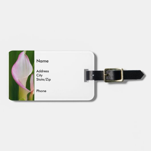Calla Pano Gepäckanhänger (Vorderseite horizontal)