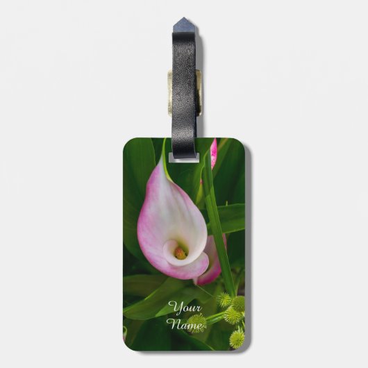 Calla Roll Gepäckanhänger (Rückseite vertikal)