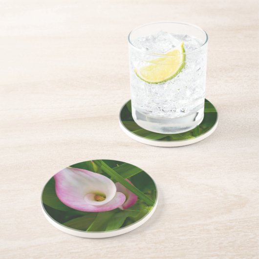 Calla Roll Getränkeuntersetzer (Seite)