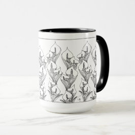 Calla 〜 Schwarze Linie 〜 グ プ ッ プ. Tasse