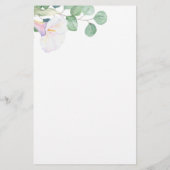 Calla und Eukalyptus - Wie alt war die Braut, die  (Rückseite)