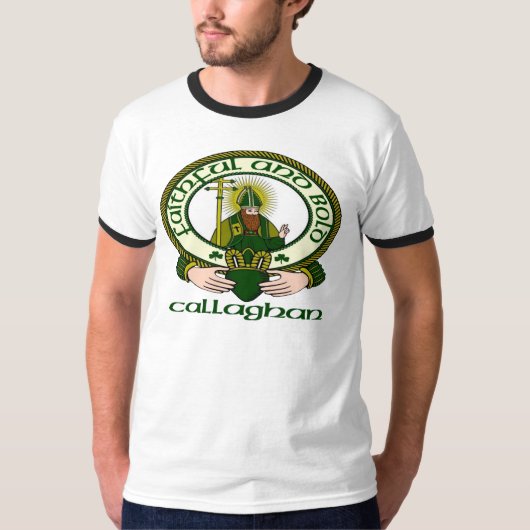 Callaghan-Clan-Motto T-Shirt (Vorderseite)