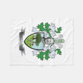 Callaghan-Wappen Fleecedecke (Vorderseite (Horizontal))