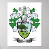 Callaghan-Wappen Poster (Vorne)