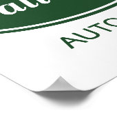 Callahan Auto Parts Poster (Ecke)