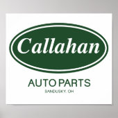 Callahan Auto Parts Poster (Vorne)