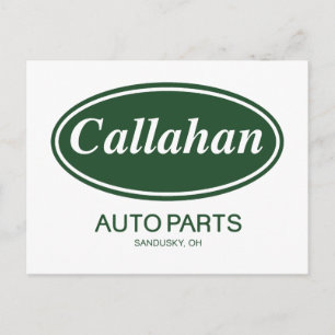 Callahan Auto Parts Postkarte
