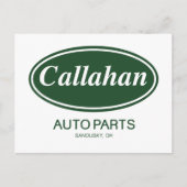 Callahan Auto Parts Postkarte (Vorderseite)