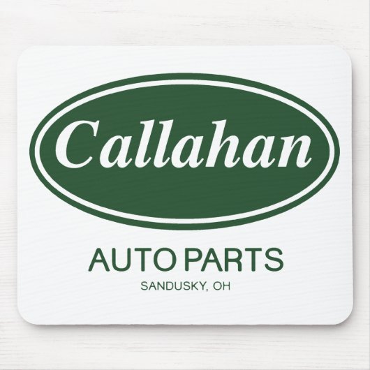 Callahan Auto-Teile Mousepad (Vorne)