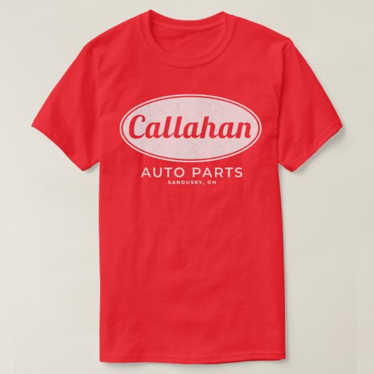 Callahan Auto Teile Vintag T-Shirt (Design vorne)