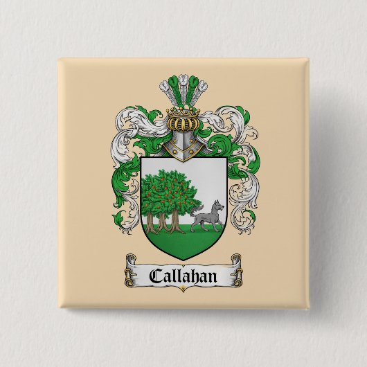 Callahan Coat of Arms Button (Vorderseite)