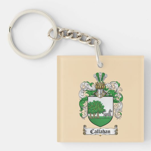 Callahan Coat of Arms Keychain  Schlüsselanhänger (Vorderseite)