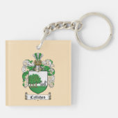 Callahan Coat of Arms Keychain  Schlüsselanhänger (Rückseite)