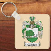 Callahan Coat of Arms Keychain Schlüsselanhänger (Vorderseite)