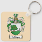 Callahan Coat of Arms Keychain Schlüsselanhänger (Rückseite)