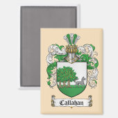 Callahan Coat of Arms Magnet (Vorderseite/Rückseite)