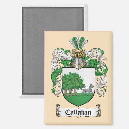 Callahan Coat of Arms Magnet (Vorderseite/Rückseite)