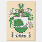 Callahan Coat of Arms Magnet (Vorderseite)