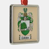 Callahan Coat of Arms Metal Ornament Aus Metall (Rechts)