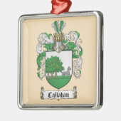 Callahan Coat of Arms Metal Ornament Aus Metall (Links)