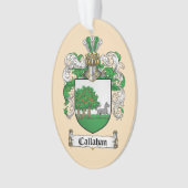 Callahan Coat of Arms Ornament (Vorderseite)