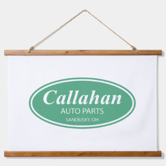 Callahan Tommy Boy Logo Wandteppich Mit Holzrahmen