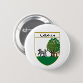 Callahan Wappen/Familienwappen Button (Vorne & Hinten)