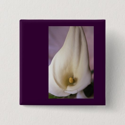 Callalily Button (Vorderseite)