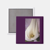 Callalily Magnet (Vorderseite/Rückseite)