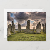 Callanish Stehend Stones Postkarte (Vorne/Hinten)