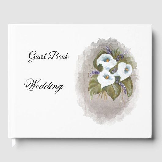 Callas-Bouquet Gästebuch (Vorderseite)