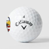Callaway, Custom Gips | Fierce Bald Eagle Design Golfball (Logo)