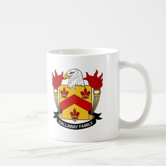 Callaway Familienwappen Kaffeetasse (Rechts)