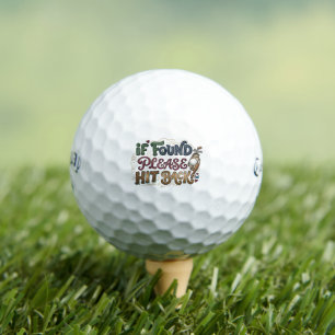 Callaway Funny „Hit Back“ Golfball