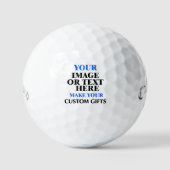 Callaway Golfbälle, individuelles personalisiertes Golfball (Vorderseite)