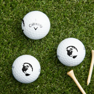 Callaway Supersoft 12 Pack Custom Golf Bälle GLOBE
