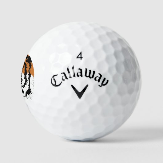 Callaway Supersoft Golf Bälle Tiger brüllen (Logo)