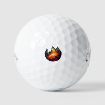 Callaway Supersoft Golf Balls - Flammenspiel