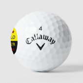 Callaway Supersoft Golf Balls with Custom Name Golfball (Logo)
