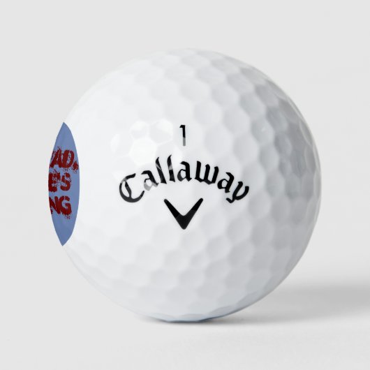 Callaway Warbird Golf Ball - Cheater Version (Logo)