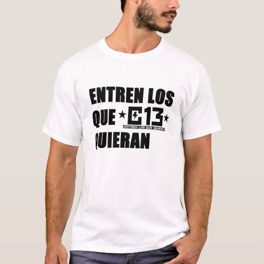 CALLE 13 T - SHIRT (Vorderseite)