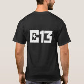 CALLE 13 T - SHIRT (DUNKEL) (Rückseite)
