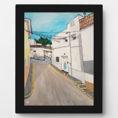 Calle Cabanilles Painting by Alfred Fox Fotoplatte (Vorderseite)