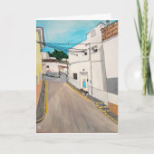 Calle Cabanilles Painting by Alfred Fox Karte (Vorderseite)