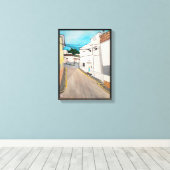 Calle Cabanilles Painting by Alfred Fox Leinwanddruck (Insitu (Holzboden))