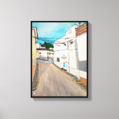Calle Cabanilles Painting by Alfred Fox Leinwanddruck (Vorderseite)