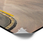 Calle Cabanilles Painting by Alfred Fox Poster (Ecke)