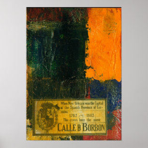 Calle D Borbon Plakat
