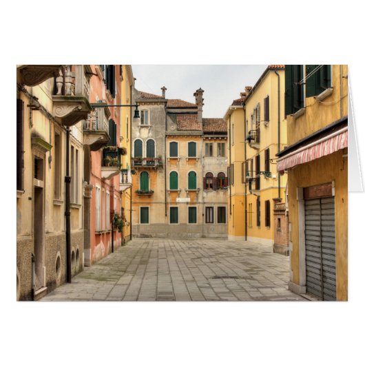 Calle Del Montello, Venedig Italien (Vorderseite (Horizontal))